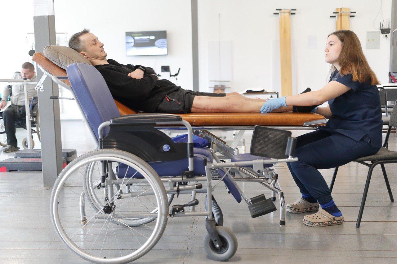 Eröffnung eines neuen Rehabilitationszentrums Mykulyntsi/Ternopil am 30.4.2025