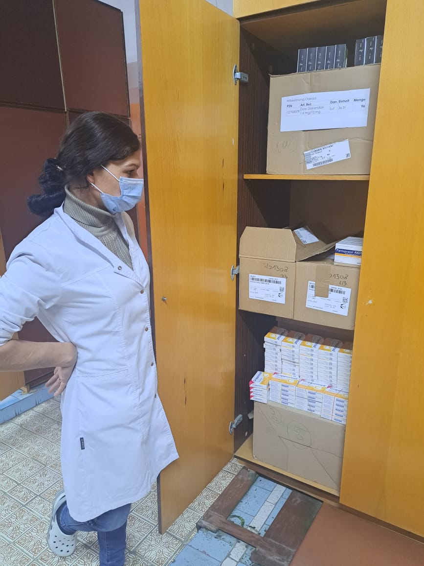 Kontinuierliche Unterstützung, die Leben rettet in Odessa